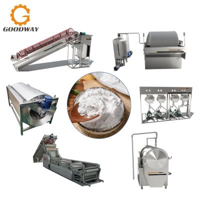 China High Efficiency Easy Operation Industrial Hot Sale Cassava Starch Machinery Cassava Starch Plant for sale