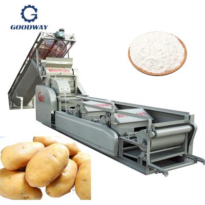 China Sweet Potato Starch Processing Machine Potato Starch Vegetable Processing Plant Potato Starch Processing Line for sale