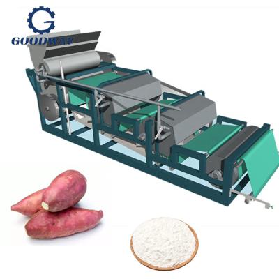 China Sweet potato machinery in factory more than 30 year experience 20TD sweet potato starch production line for sale