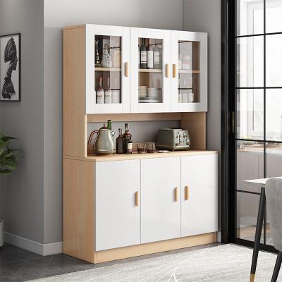 China Living room wall storage cabinet modern simple kitchen sideboard for sale