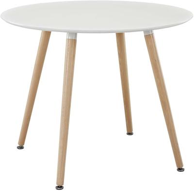 China Modern round kitchen and dining room table in the dining room table white minimalist coffee table for sale