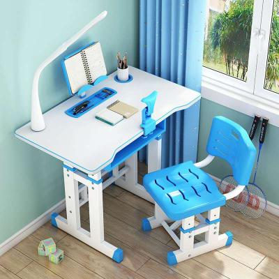 China New Design Modern Height Adjustable Study Table And Chair For Kids Students Home Furniture for sale