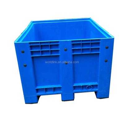 China Enclosed industry plastic pallet crate recyclable for sale