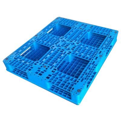 China 4000 Kg Static Load Single Faced Plastic Pallets Strong Durable Transportation for sale