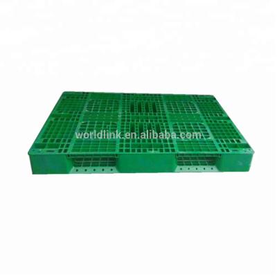 China New Single Faced Heavy Duty Stackable Plastic Shelf Pallet for sale