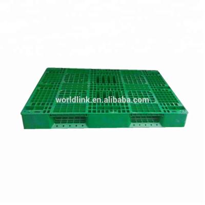 China Single Faced HDPE Industry 4-Way Heavy Duty Plastic Pallet From Europe for sale