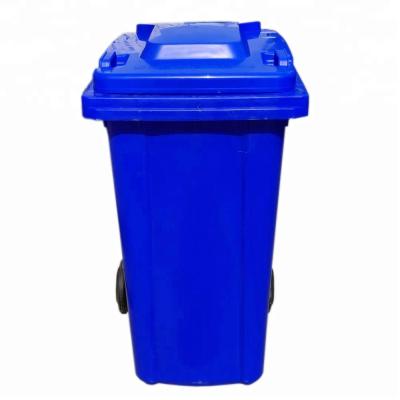 China 930x490x550mm Sustainable Bin Plastic Recycling Wheeled Public Litter Bin for sale