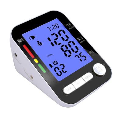 China Blood Pressure Checking Hot Selling Best Price Electronic Sphygmomanometer Arm Cheap USB Charge BP Dose Digital Blood Pressure Monitor for sale