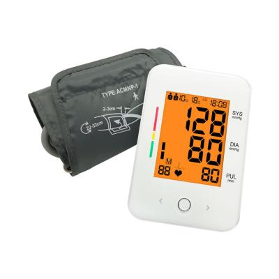 China Best Metal Blood Pressure Monitor Cuff Arm Blood Pressure Machine Home Use Automatic BP Device Heart Pulse Rate for sale