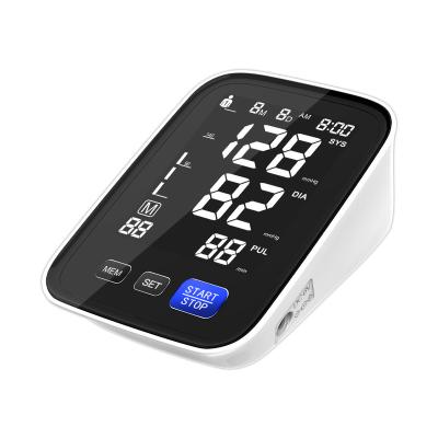 China Hot Selling 2022 Metal Arm Electronic Blood Pressure Monitor Digital Automatic Boiling Point Monitor for sale