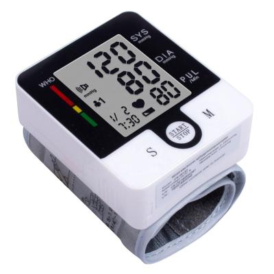 China Automatic Metal Top 1 Sales Wrist Blood Pressure Machine Portable Home Health BP Monitor for sale