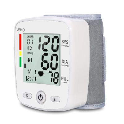 China MAJOR Amazon and Ebay Metal 1 Sale White Type Watch Blood Pressure New Design Digital Wrist Monitor Greetmed CK-355 for sale