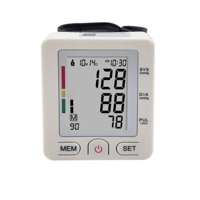 China Wholesale Automatic Metal Boiling Point Machine Wrist Digital Blood Pressure Monitor with Pulse Rate and Irregular Heartbeat for sale