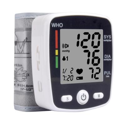 China 2022 Sale High Quality Smart Digital Wrist Blood Pressure Monitors Metal Main 1 Wrist Heart Rate Monitor Home And Hospital for sale