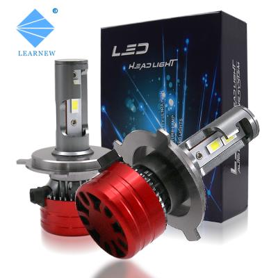 China Aviation aluminum alloy new C6 H4 led headlight car H13 9005 hb3 9006 H1 H3 H27 881 H11 12v led light H4 H7 led headlight bulb for sale