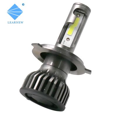 China Aviation Aluminum Alloy Auto Led Bulb Led Lights 10000lm H4 Car Led Headlight Auto Light System Motorcycle Car Led Lights for sale