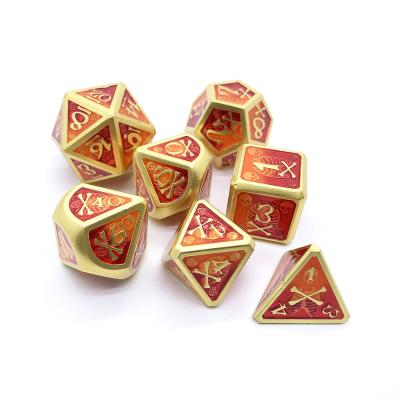 China Factory Supply High Quality Custom Polyhedral Metal Retro Set 7 Pieces Dies Set 7pcs Dies With Dies Bag for sale