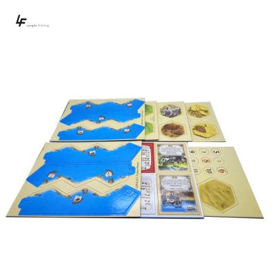 China Entertainment Customized Big Board Game Game Made Of Paper And Cards Printing Production for sale