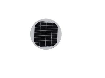 China Round Poly Solar Electric Panels For LED Garden Light  , Floor Lights for sale