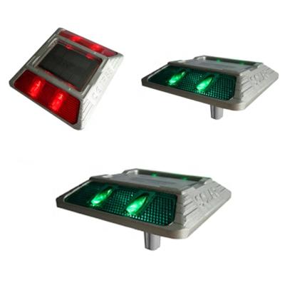 China Pavement China LED Road Stud Reflective Aluminum Supplier For Road/Airport Highway/Railway Safety Ramp for sale