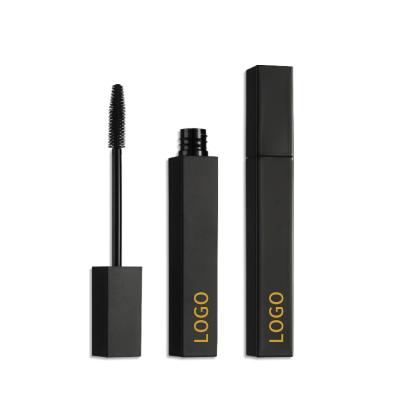 China Amazon New Custom Mascara Makeup Water Resistant Hot Selling Eye Whip 4D Fiber Lash Black Water Resistant Silk Mascara for sale