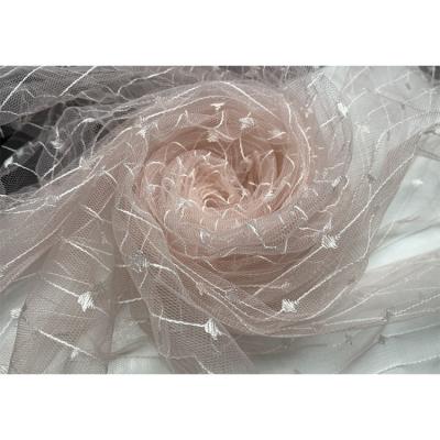 China The wholesale chemical sale breathable degradation resistance of the best quality dotted tulle fabric for sale