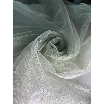 China Breathable Pure To Knit Tulle Sheer Mesh Fabric Chemical Degradation Resistance for sale