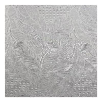 China Viable in sheer fashion stock design for white fashion lace knitting fabric for sale