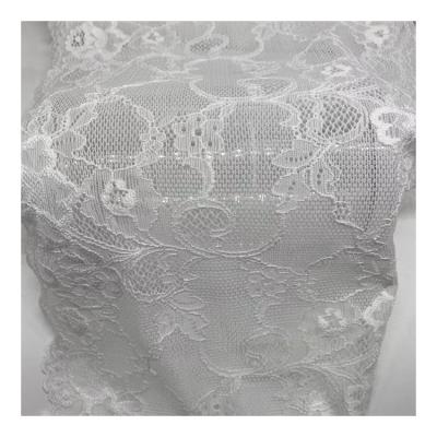 China Viable Fashion Of Sheer Fabric Embroidery For Knitting Pink Lace Fabric for sale