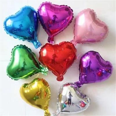 China Hot Sale Brithday Decor/Gifts /WeedingParty romantic star proposal decoration birthday decoration 18 inch heart-shaped foil balloon movie rose gold balloon whol for sale