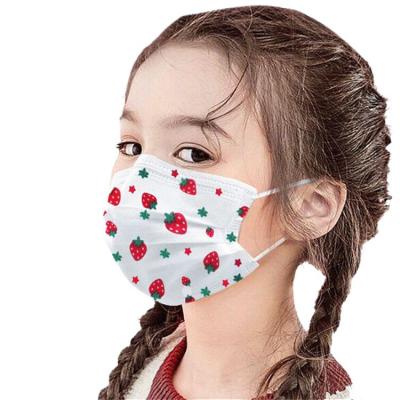 China Children use daily civilian mask kids face mask 3ply antidust nonwoven fabric for sale