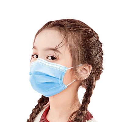 China General Use Daily Civil Use To Block Non-woven Boys Girls Dust Air Pollution Protection Children 3Ply Disposable Face Mask for sale