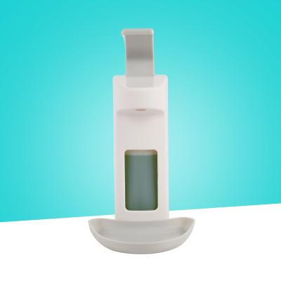 China White Plastic Wall Mounted Foam Soap Dispenser Hotel Manual Liquid Soap Dispenser Hand Sanitizer Dispenser Hospital Elbow Gel Soap Dispenser for sale