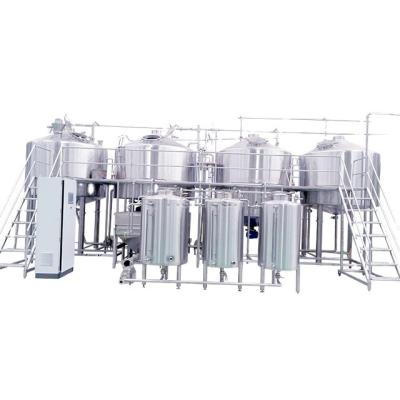 China Industrial Beer Brewing Stainless Steel 5000L Brewhouse For Medium And Large Craft Breweries for sale