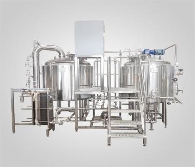 China Restaurants 1200L Two-Vessel Steam Heating Room Beer Mashing Equipment for sale