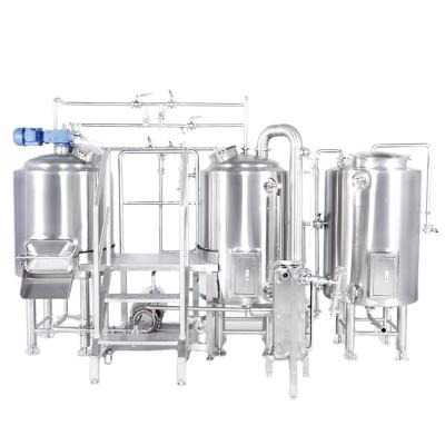 China 300L Brewery Brewery Equipment Whole Set Beer Brewing Beer Turnkey Project for sale