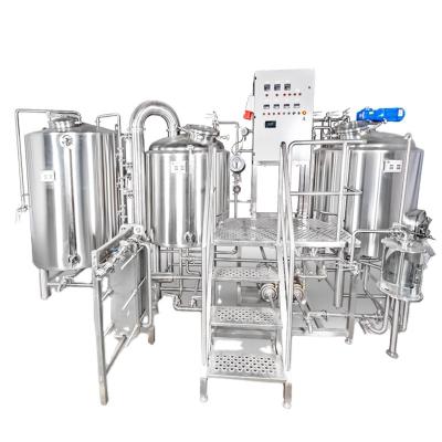 China Stainless Steel Tanks Full of Brewery 500L 600L 800L 1000L Beer Brewing Equipment for Micro Breweries One Stop Services for sale