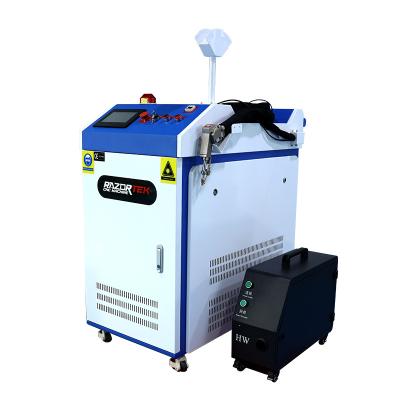 China Hotels Razortek Portable Laser Welding Machine 1000w 1500w 2000w Metal Laser Welding for sale