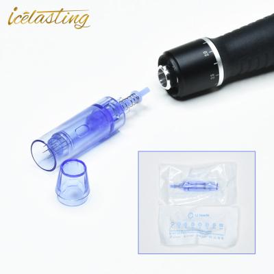 China Skin Rejuvenation Derma Pen Needle Cartridges 9 12 24 36 42 Micro Needles/nano Pin Tips for sale