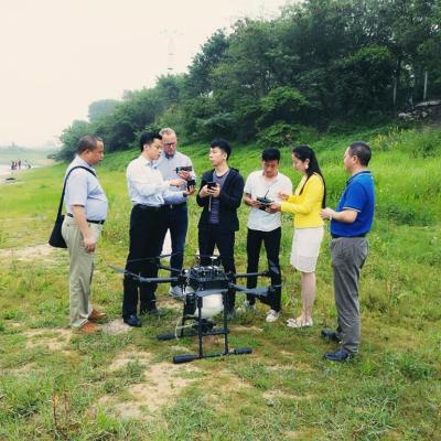 China Sinochip 20L Agricultural UAV Crop Cloth Insecticide GPS Drone Sprayer Drone 8 Spraying Engine for sale