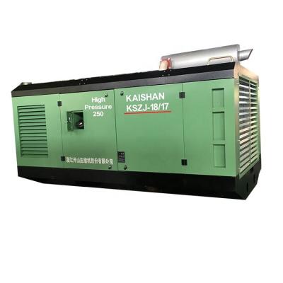 China Kaishan 15Mpa Screw Diesel Air Lubricated Compression Machine for sale