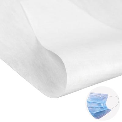 China Breathable Non Woven Meltblown Filter Cloth Melt Blown Nonwoven Fabric BFE PFE 95 99 For X'mas Face Mask Filter for sale