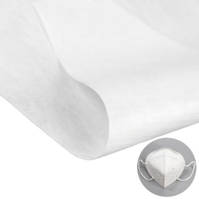 China Breathable meltblown meltblown non-woven fabric degradable nonwoven medical grade face mask material bloated fabric for n95 n99 ffp2 face mask for sale