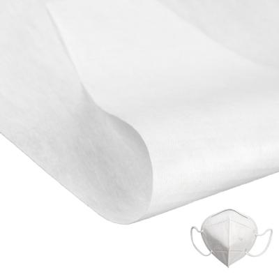 China Breathable Meltblown Polypropylene PP Face Mask Melt Nonwoven Nonwoven Fabric 100% Blown Fabric Roll for n95 n99 face mask for sale