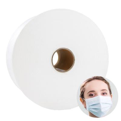 China Breathable PP Meltblown Disposable Meltblown Nonwoven Fabric Filter Material Filter Face Mask Nonwoven Fabric Rolls Factory Suppliers for sale