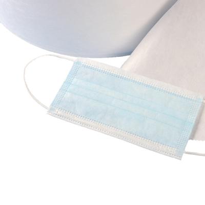 China Breathable degradable medical grade meltblown fabric nonwoven kn95 face mask nonwoven blown material blown fabric for sale