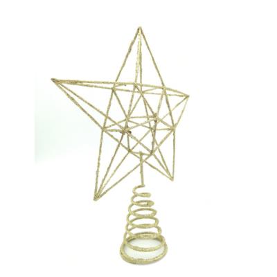 China Wholesale 2022 Party Bar Shop Metal Christmas Tree Props Star Top Wholesale for sale