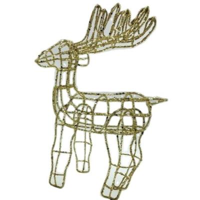 China New Home Furniture Design Gold Mini Deer Christmas Decoration Household Decoration Products for sale