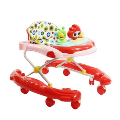 China Musical baby walker 6-18 months music anti-rollover double-arc walker with brake for sale