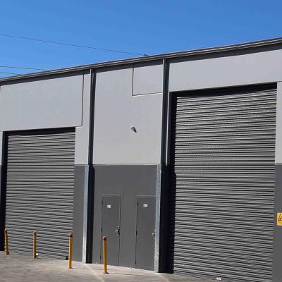 China Industrial Galvanized Steel Roller Shutter Door Sound Insulation Heavy Duty Roller Door for sale